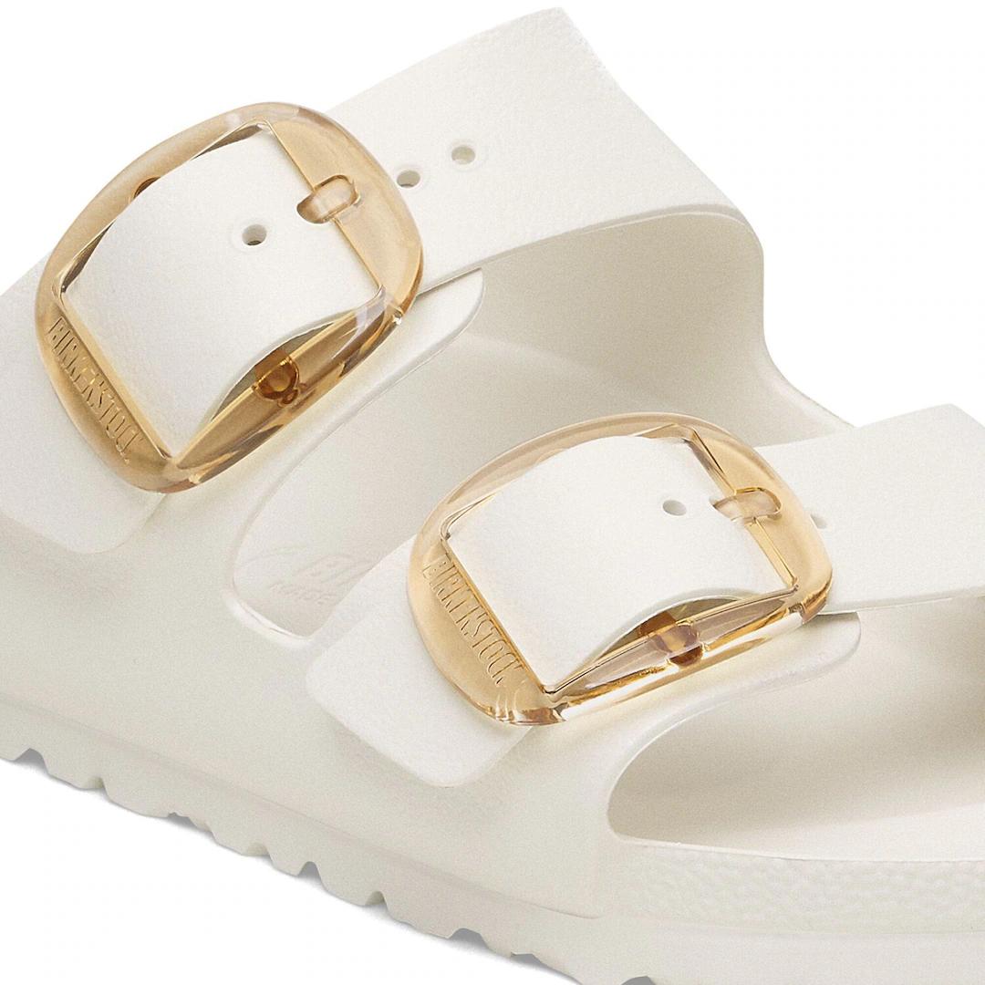 Birkenstock ciabatta donna arizona due fasce in Eva bianca