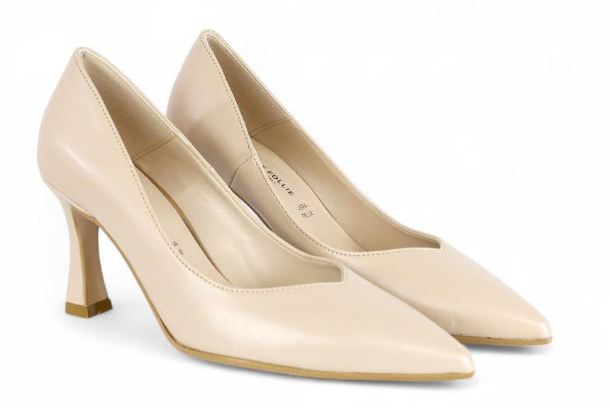 Divine Follie decollètè donna in pelle color carne con scollo a cuore