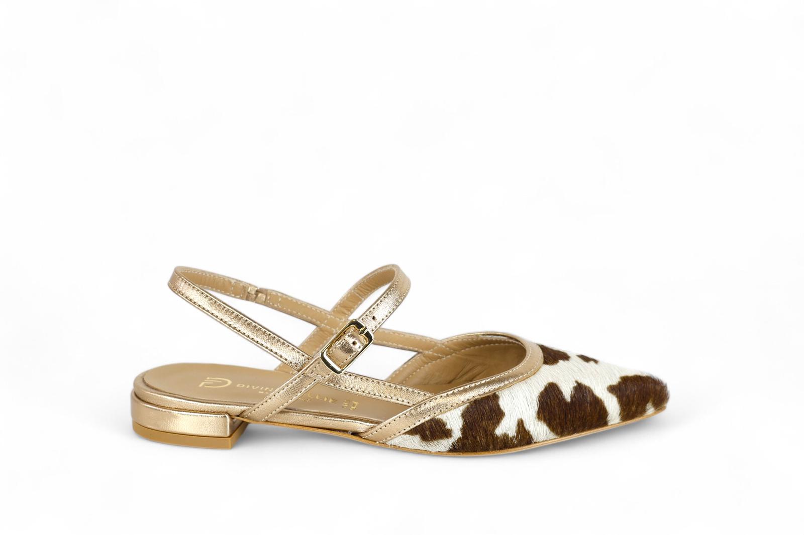 Divine Follie Slingback cavallino muccato