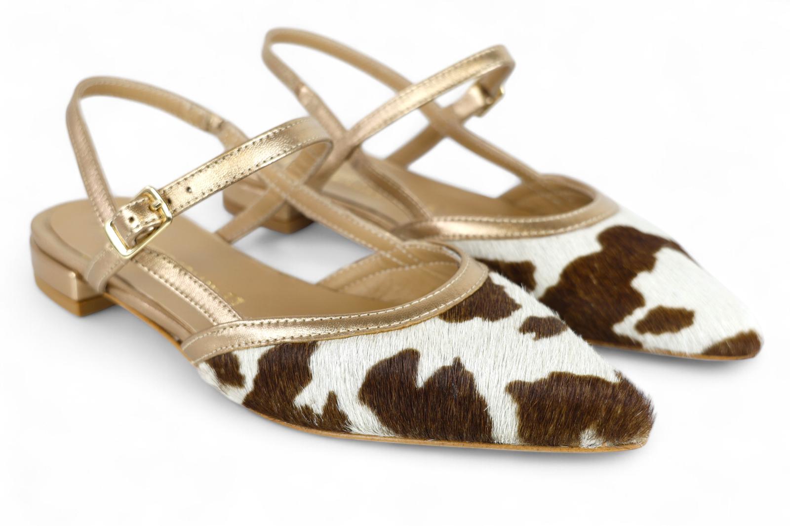 Divine Follie Slingback cavallino muccato