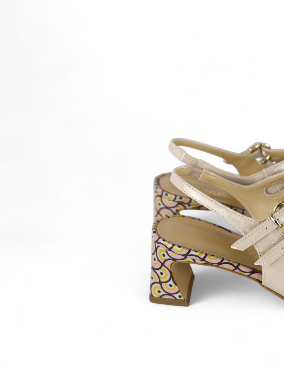 Bottega Lotti chanel in naplak nude con dettagli in fantasia