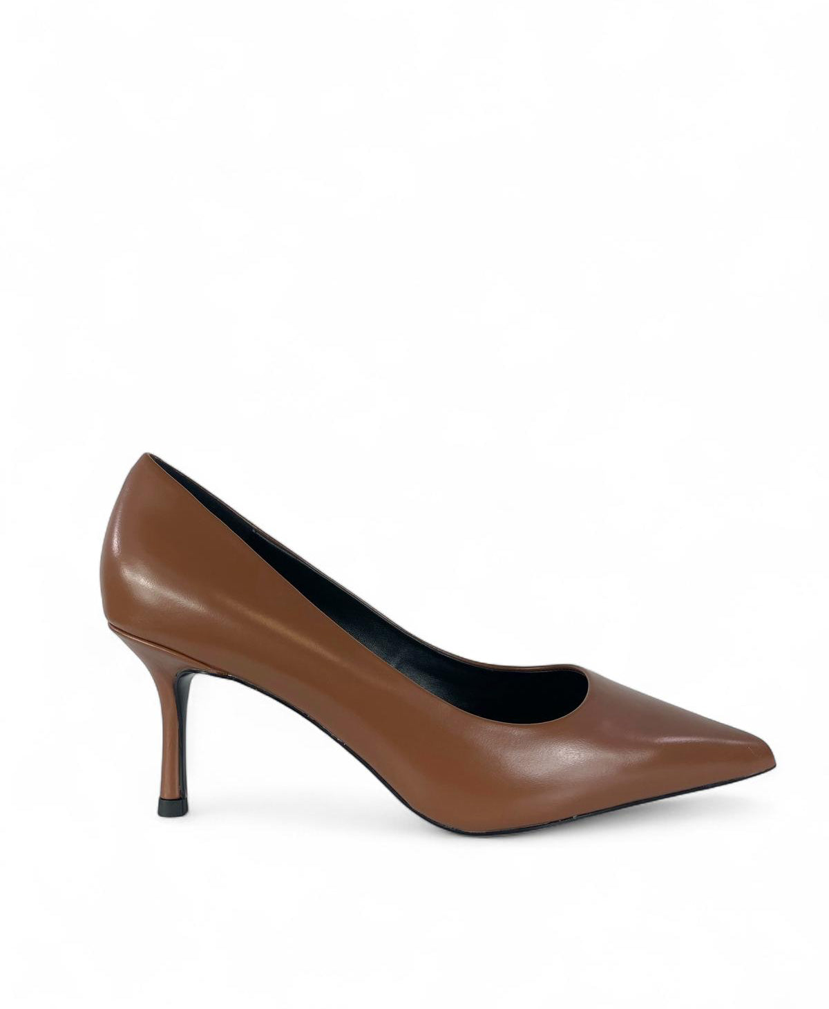 CHICONIC Scarpa donna modello décolleté in vitello 7cm cuoio