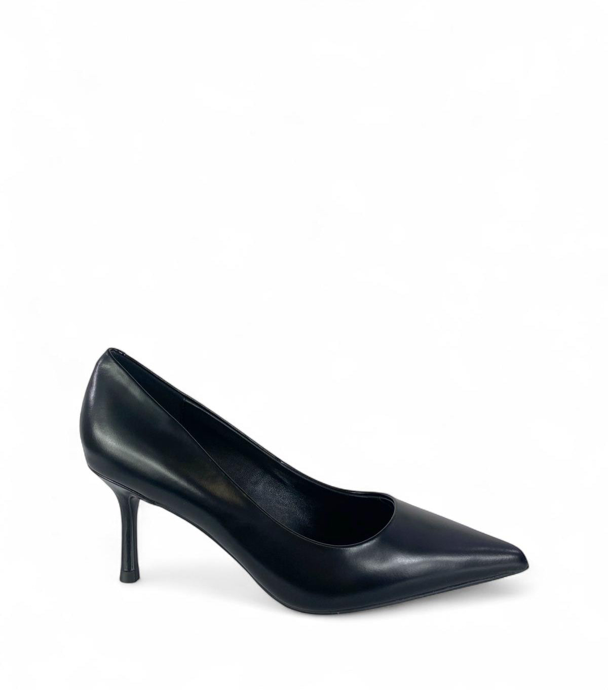 CHICONIC Scarpa donna modello décolleté in vitello 7cm nero
