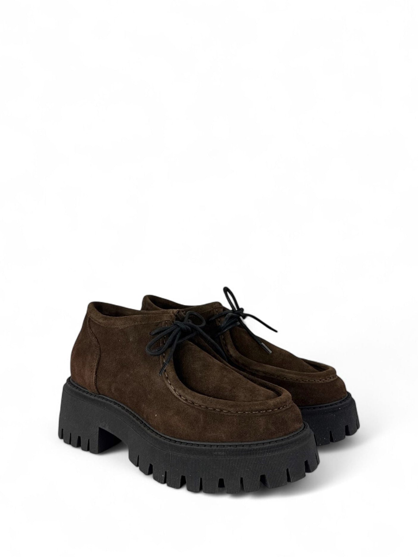 DIVINE FOLLIE Ingegnere donna in camoscio marrone