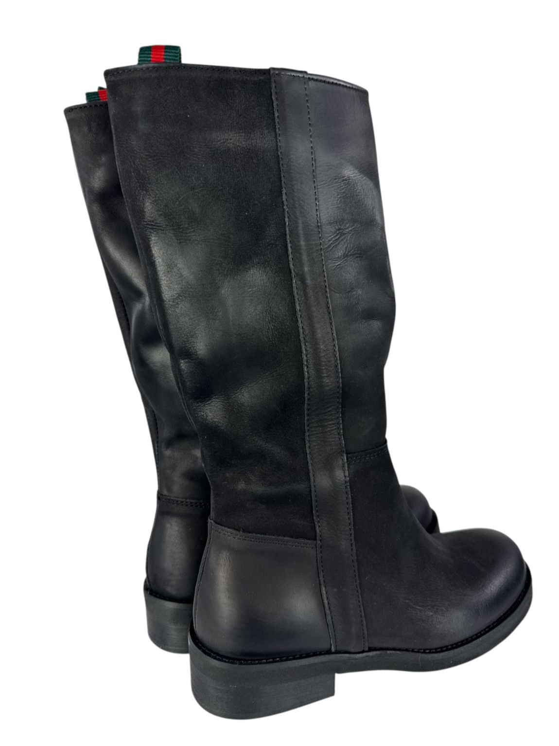 DIVINE FOLLIE Stivale donna in nabuck nero