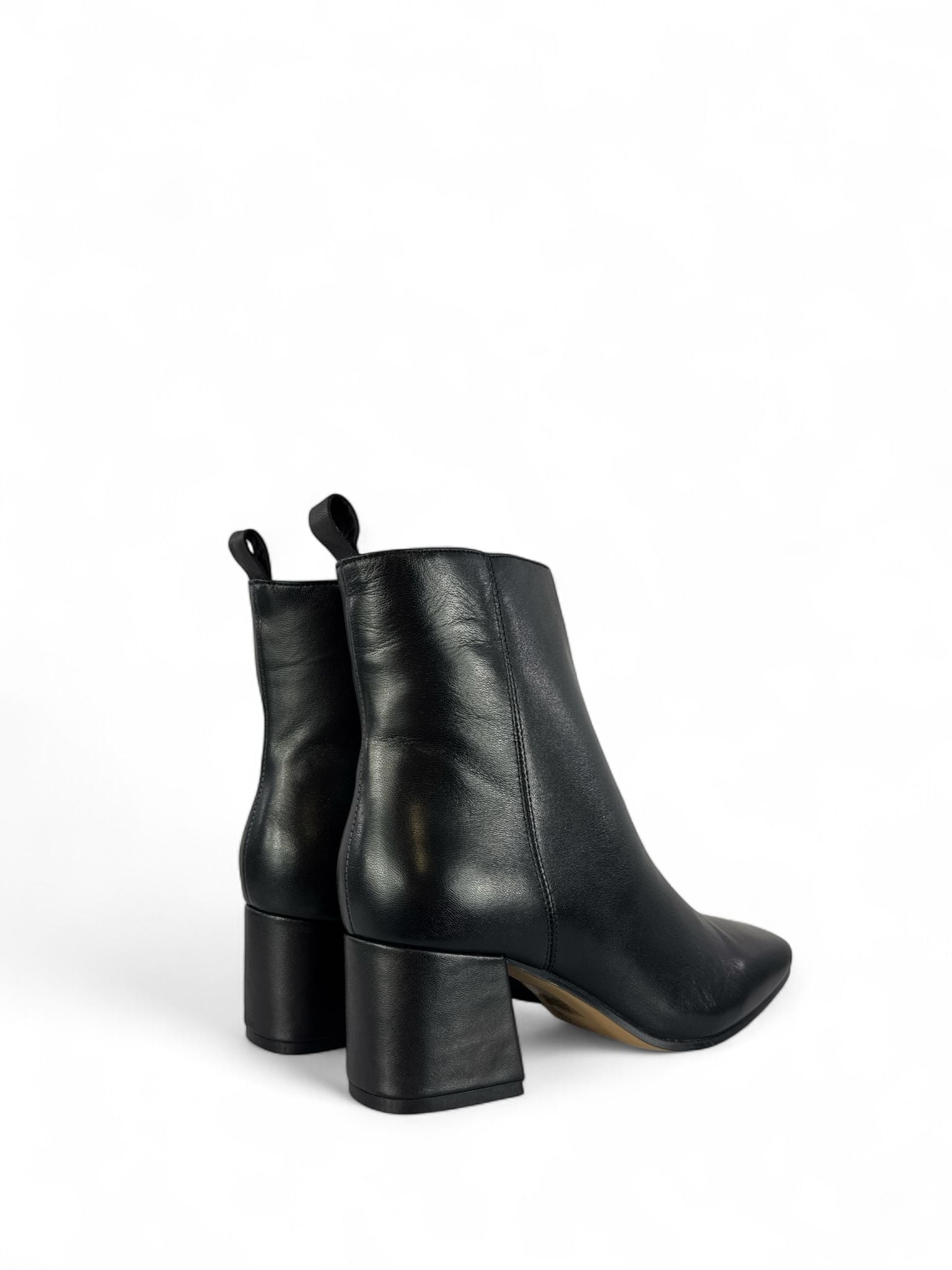 CRISTIN Tronchetto donna pelle nero 5cm nero