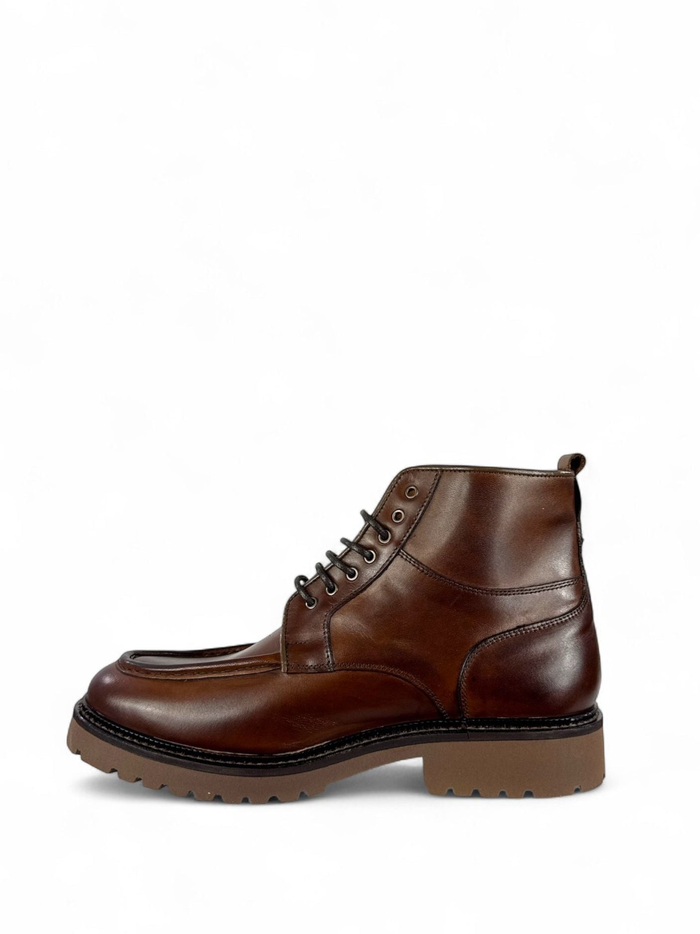 EXTON STIVALETTI MARRONI MODELLO INGEGNERE