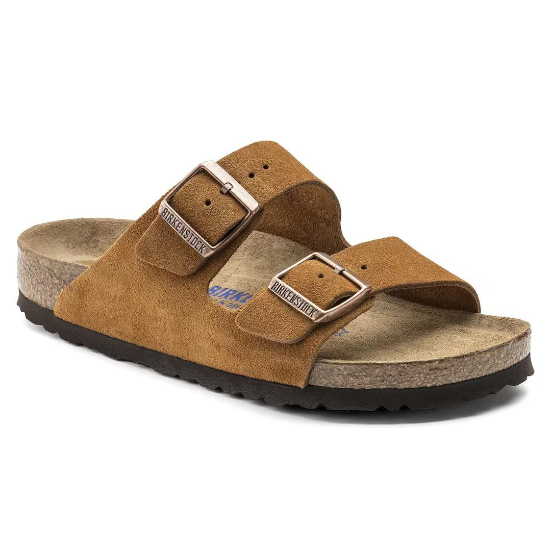 Birkenstock Ciabatta unisex pelle scamosciata mink