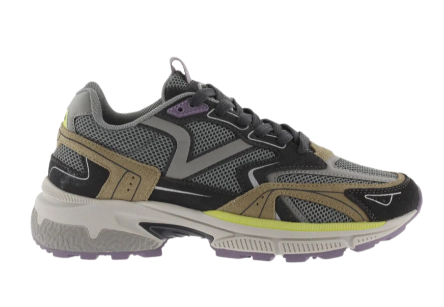 VICTORIA Sneakers donna in mesh e inserti suede