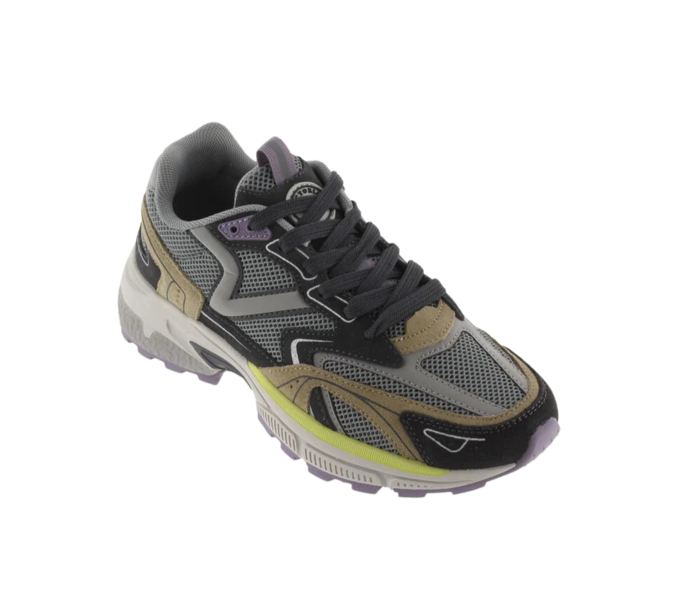 VICTORIA Sneakers donna in mesh e inserti suede