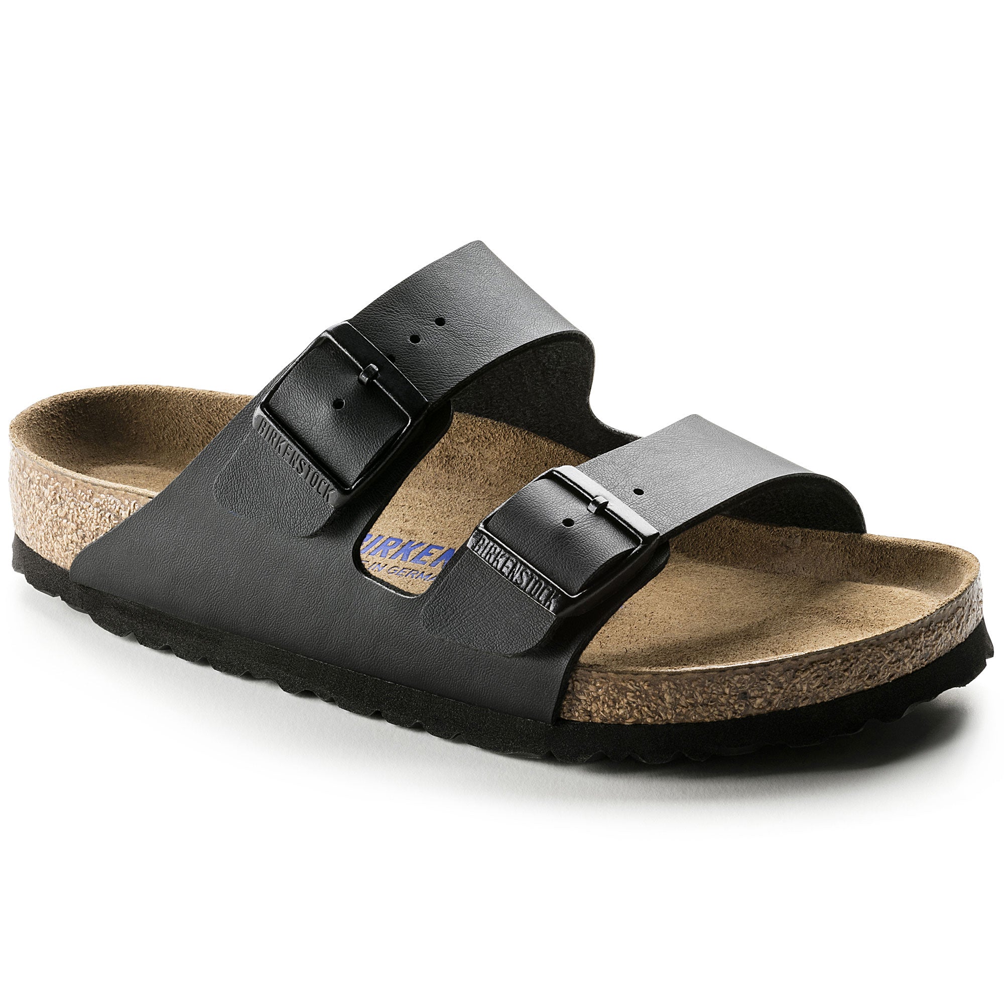 Birkenstock Ciabatta unisex arizona 2 fasce birko flor black