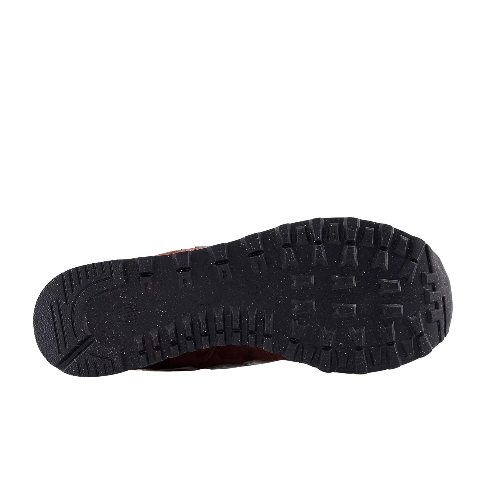 NEW BALANCE Sneakers uomo in suede Suola gomma marroni