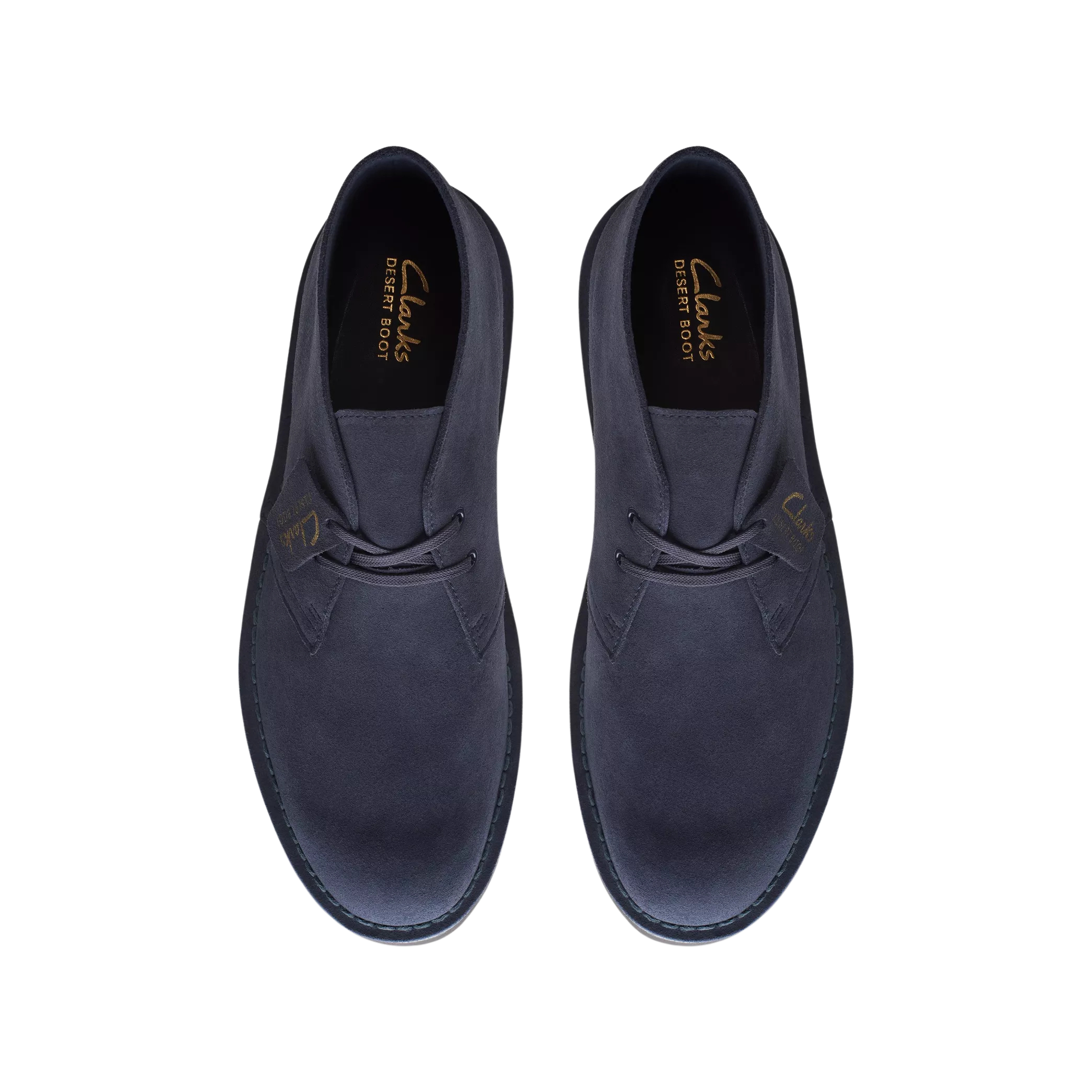 CLARKS stivaletti uomo Fodera pelle traspirante blu navy