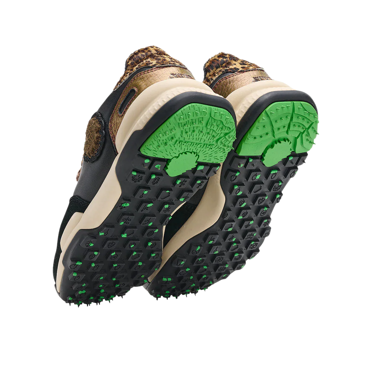 SATORISAN Sneakers donna pelle cavallino nero