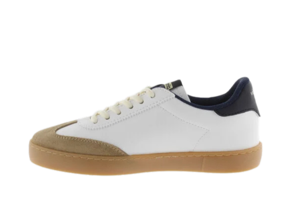 VICTORIA Sneaker donna in pelle e suede marino