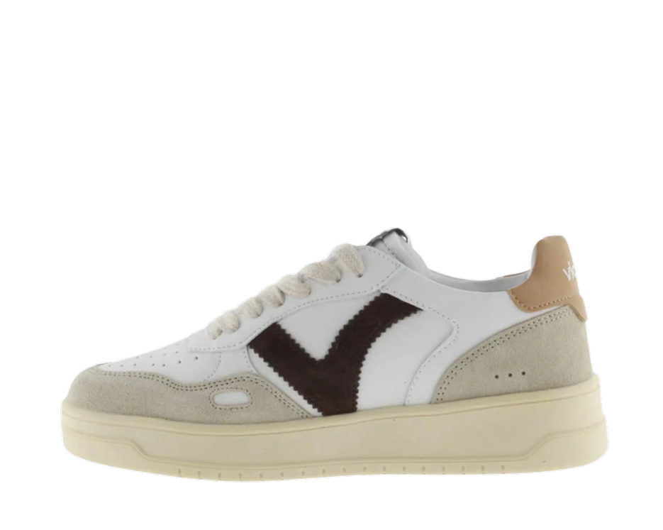 VICTORIA Sneaker uomo modello tennis materiali suede pelle e cuoio