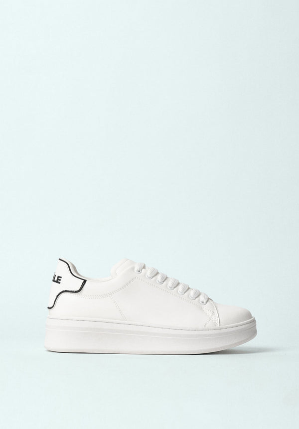 Gaëlle Paris Scarpa Uomo Sneakers Addict In Ecopelle Bianco