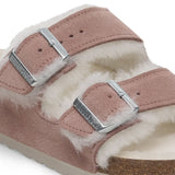 Birkenstock Arizona Pelliccia di agnello shearling rosa