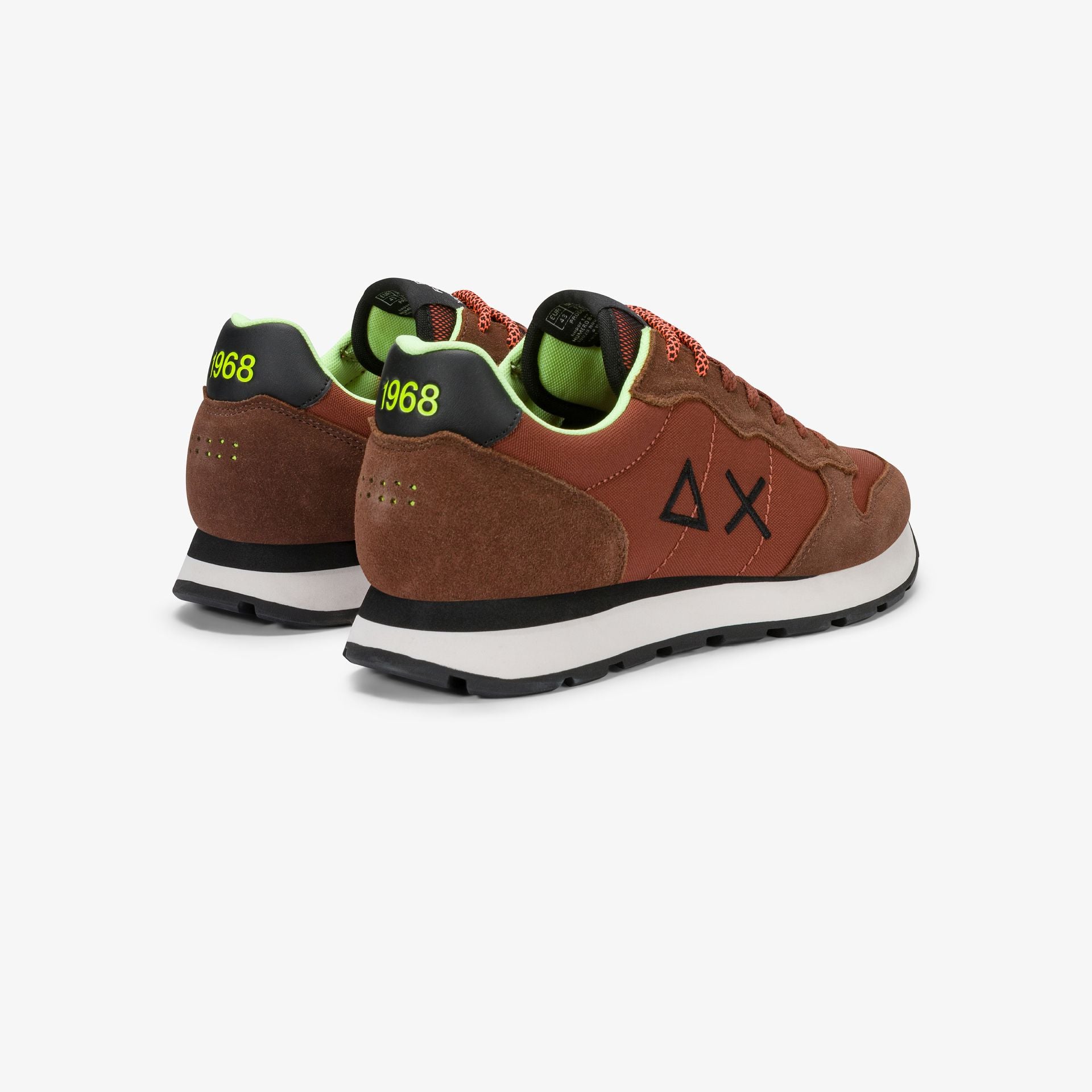 SUN68 SNEAKERS UOMO TOM FLUO RUST