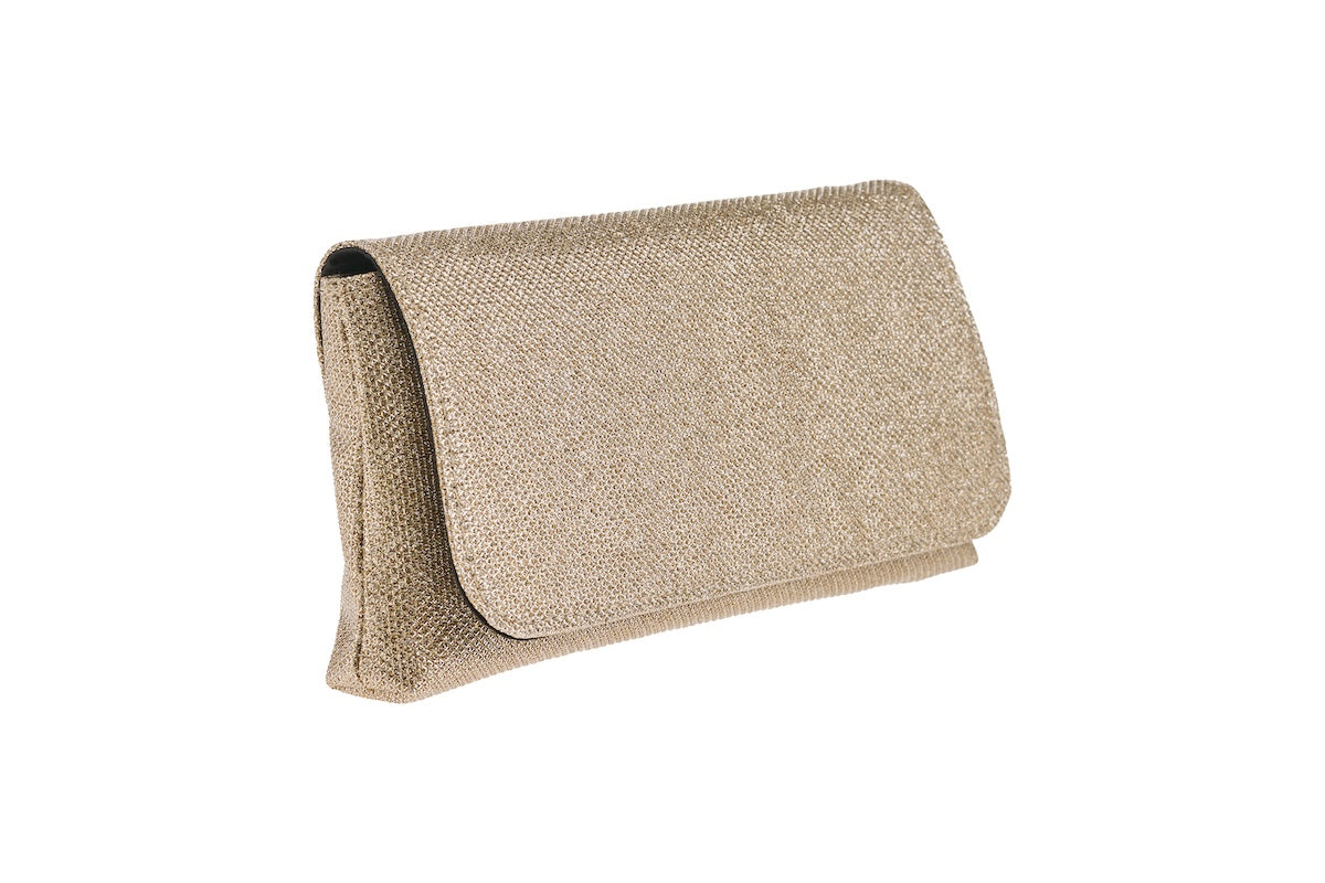 ANNA CECERE POCHETTE LUREX ORO