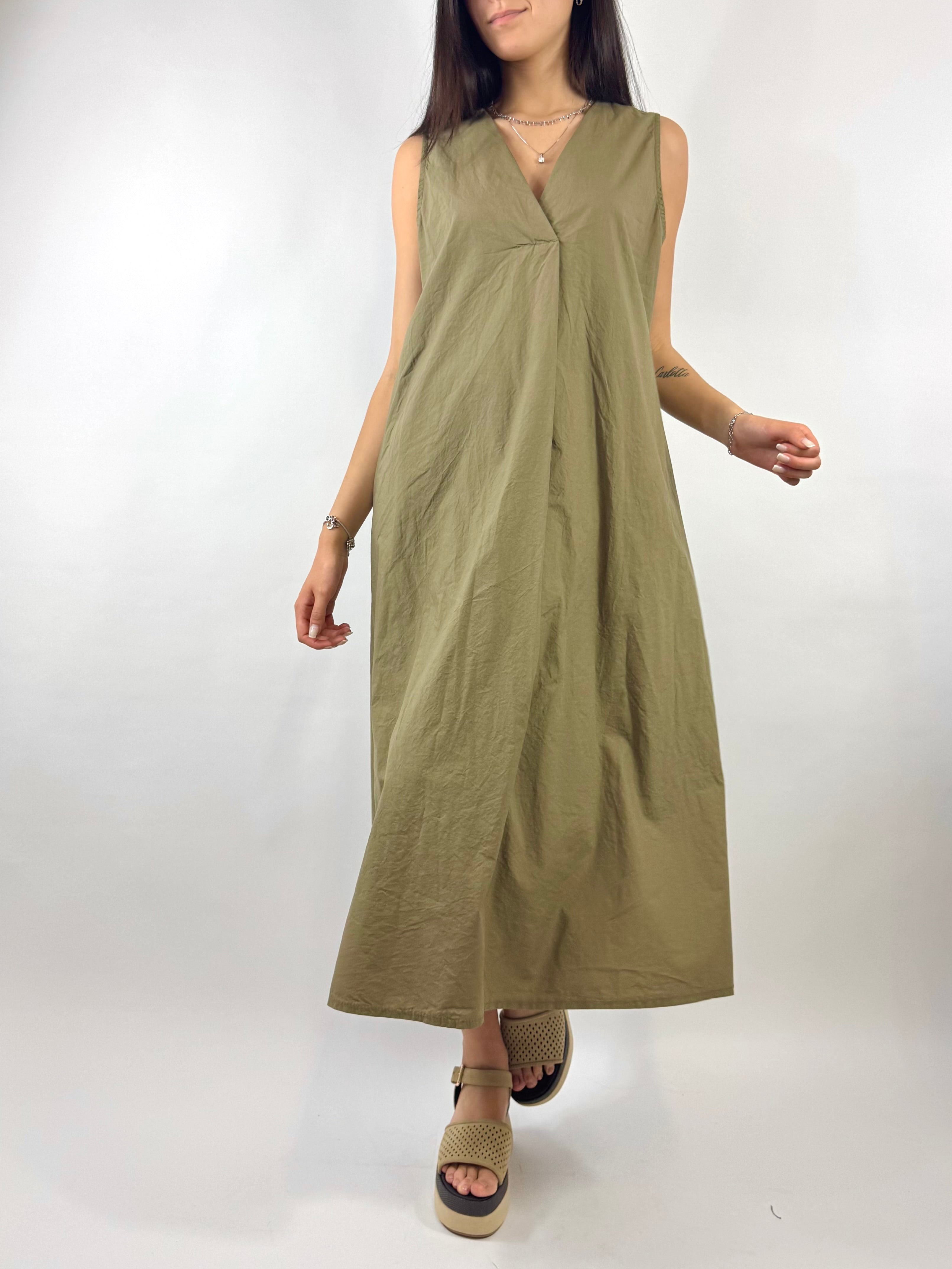CECILE ABITO TRAPEZIO MILITARE