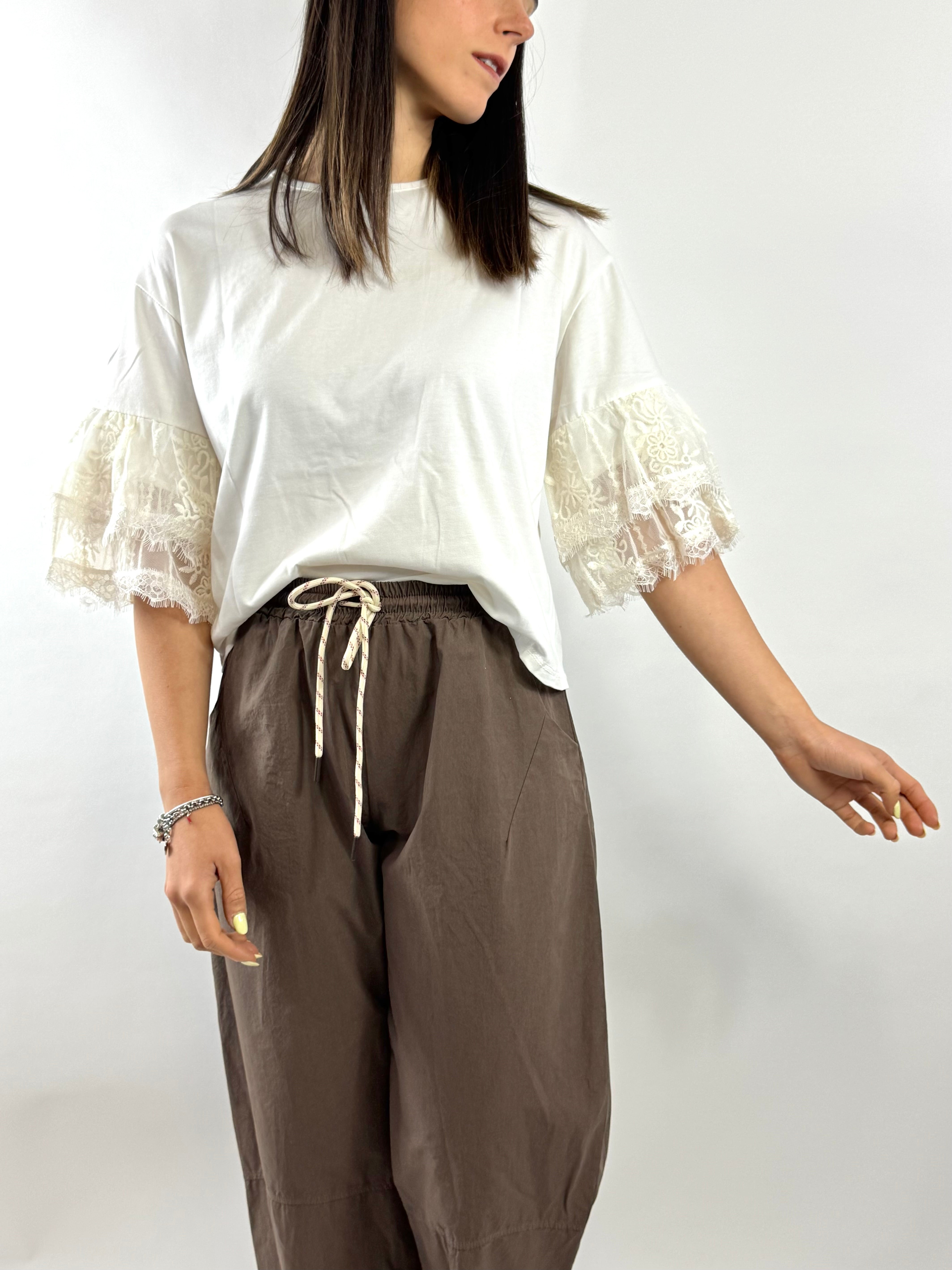 SUSY MIX T-SHIRT MANICA GALA LATTE