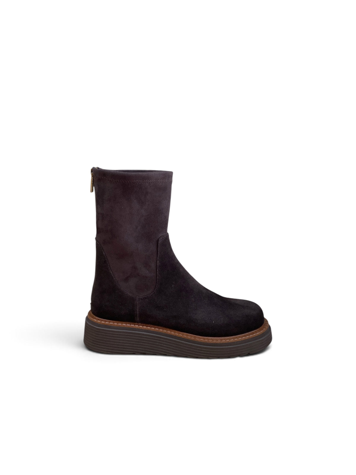 BRUNO PREMI STIVALETTO CAMOSCIO STRETCH