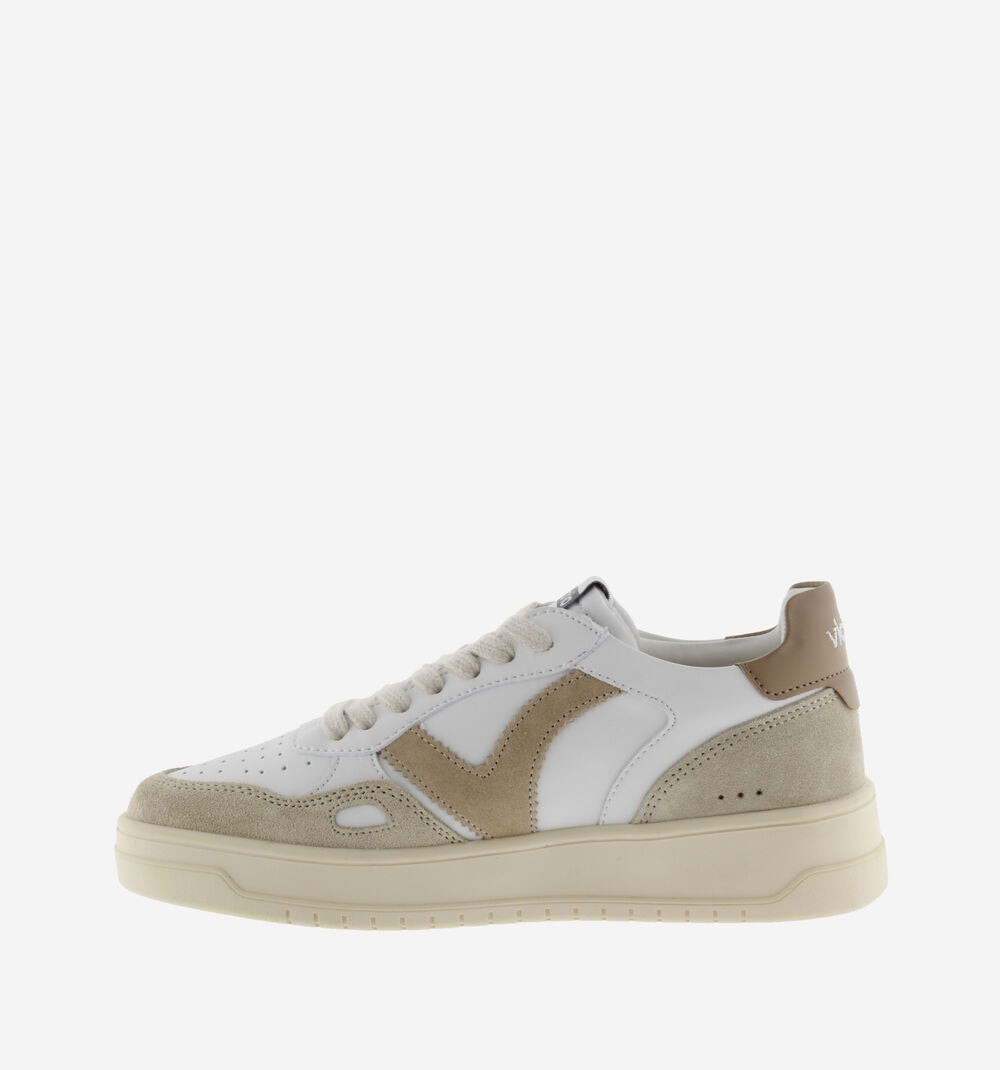 VICTORIA SNEAKERS SEUL BEIGE BIANCO
