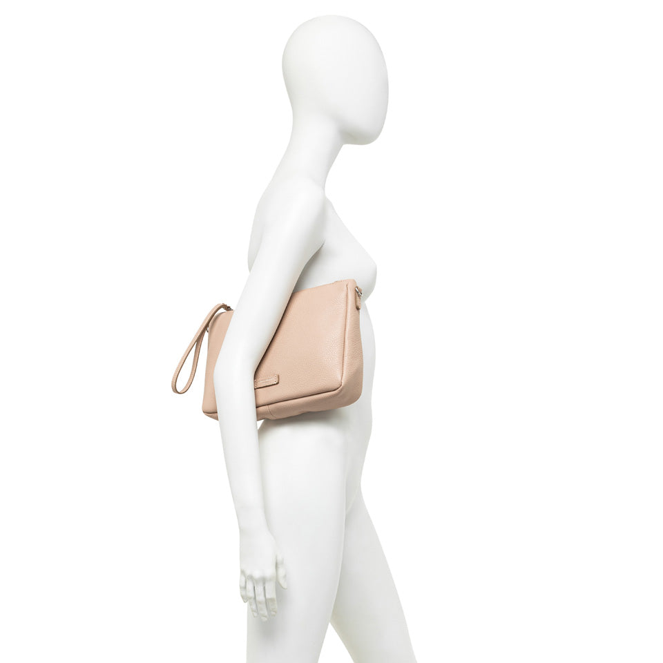 GIANNI CHIARINI BORSA NORA POUCH CLAY