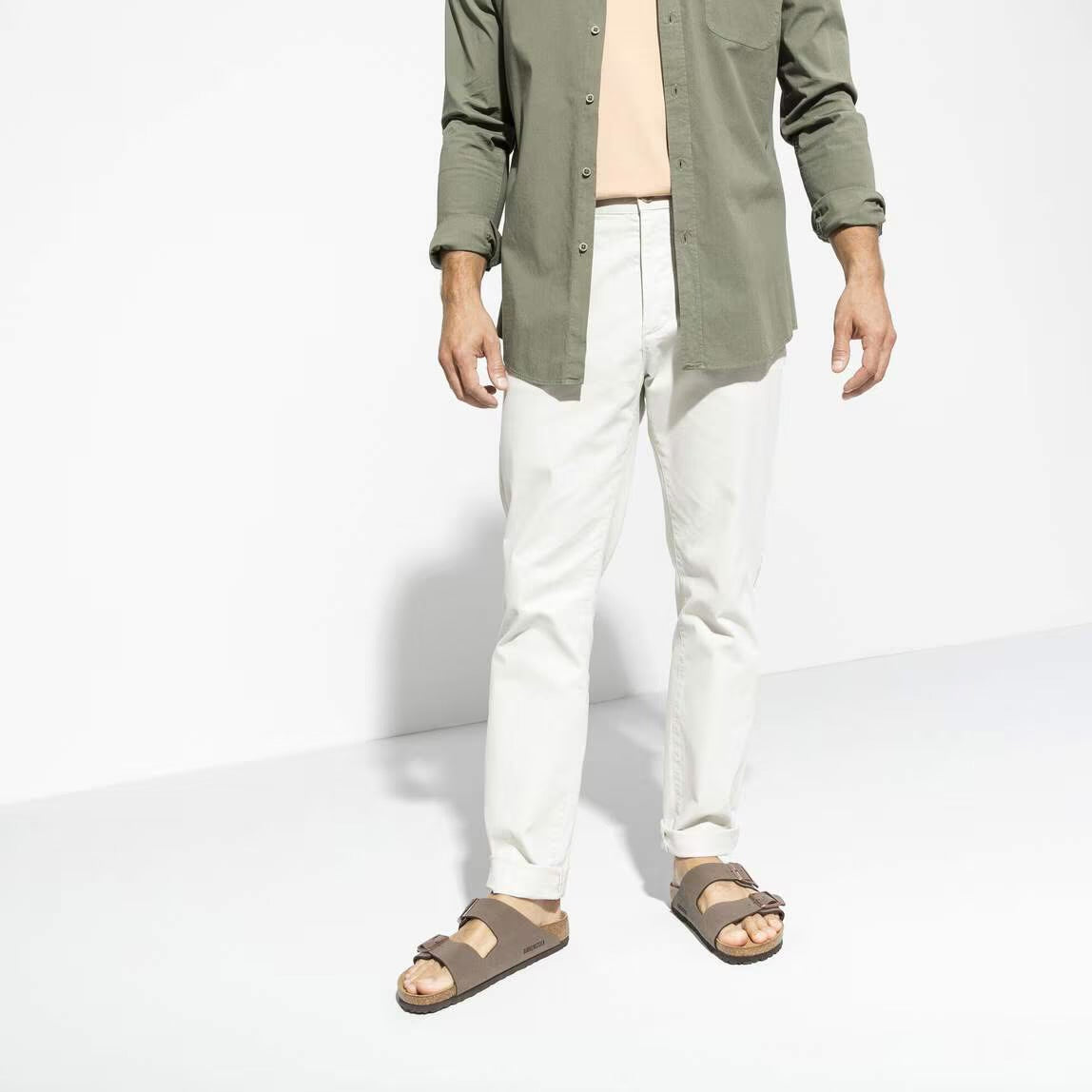 BIRKENSTOCK ARIZONA NUBUCK MOCHA DONNA