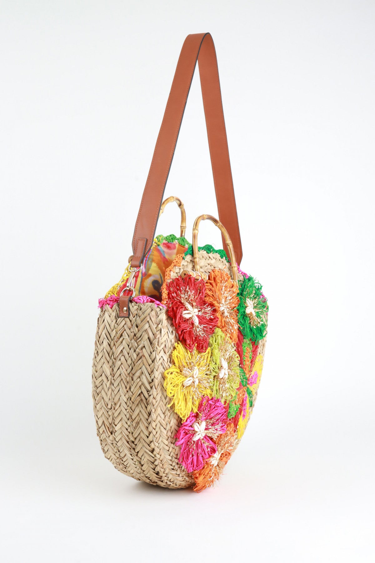 SUSY MIX BORSA TONDA FIORI
