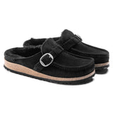 Birkenstock Buckley pelliccia di agnello Shearling Black