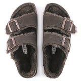 Birkenstock Arizona pelliccia di agnello Shearling Mocha