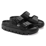 Birkenstock Ciabatta donna pap chunky in pelle naturale nero