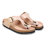 Birkenstock Ciabatta infradito Donna Gizeh big buckle beige