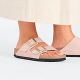 Birkenstock Ciabatta donna arizona nabuck soft rosa