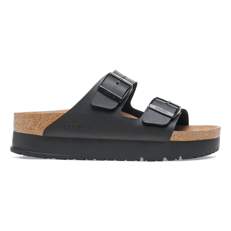 Birkenstock Ciabatta Donna pap flex platform birko flor Nero