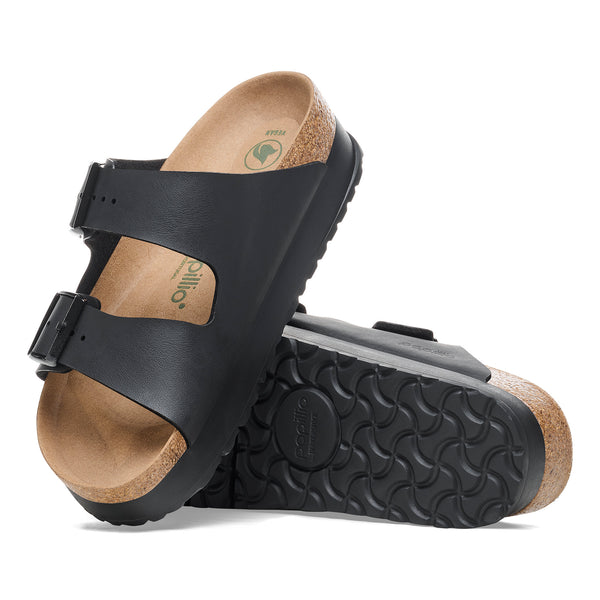 Birkenstock Ciabatta Donna pap flex platform birko flor Nero