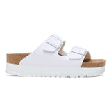 Birkenstock Ciabatta donna 2 fasce in birko flor bianco