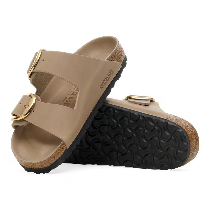 Birkenstock Ciabatta donna Arizona Big Buckle Tobacco Brown