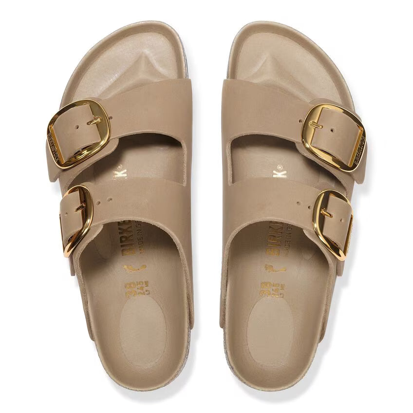 Birkenstock Ciabatta donna Arizona Big Buckle Tobacco Brown