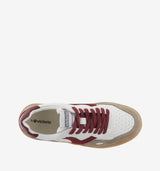 Victoria Sneaker donna in ecopelle bianca e rojo