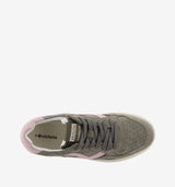 Victoria Sneaker donna in suede kaki e rosa