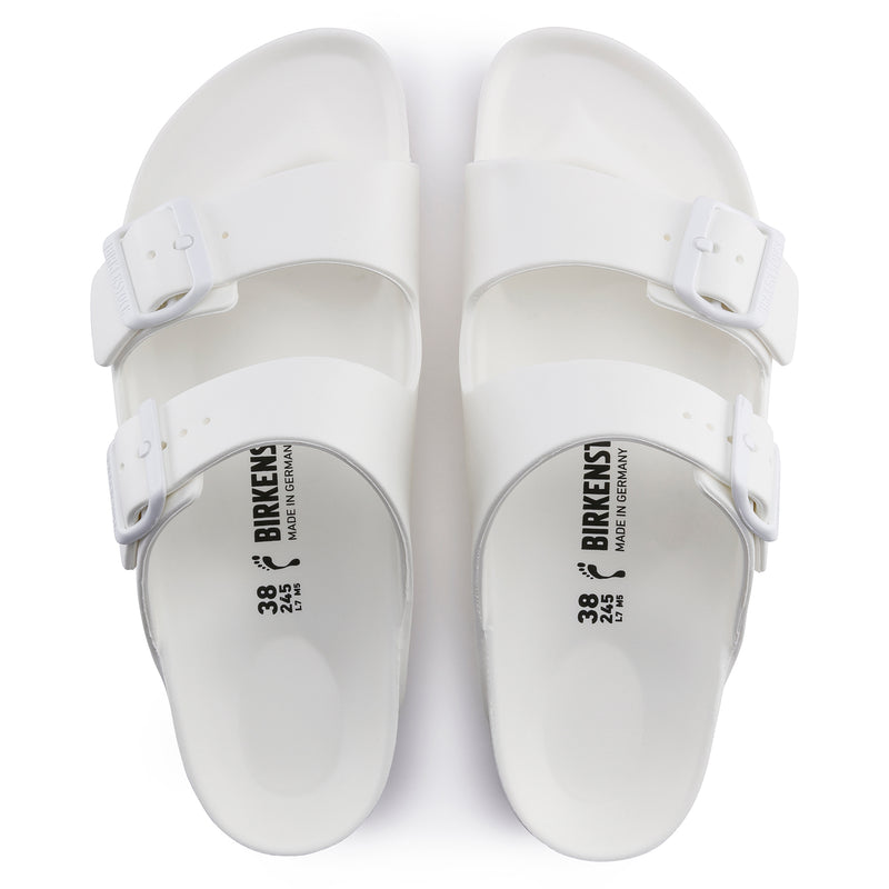 Birkenstock Ciabatta donna 2 fasce in eva colore bianco