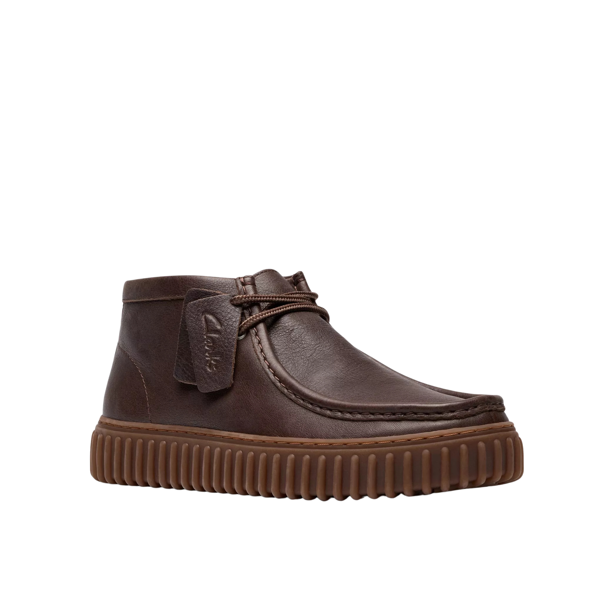 CLAKS stivaletti uomo in pelle modello marrone