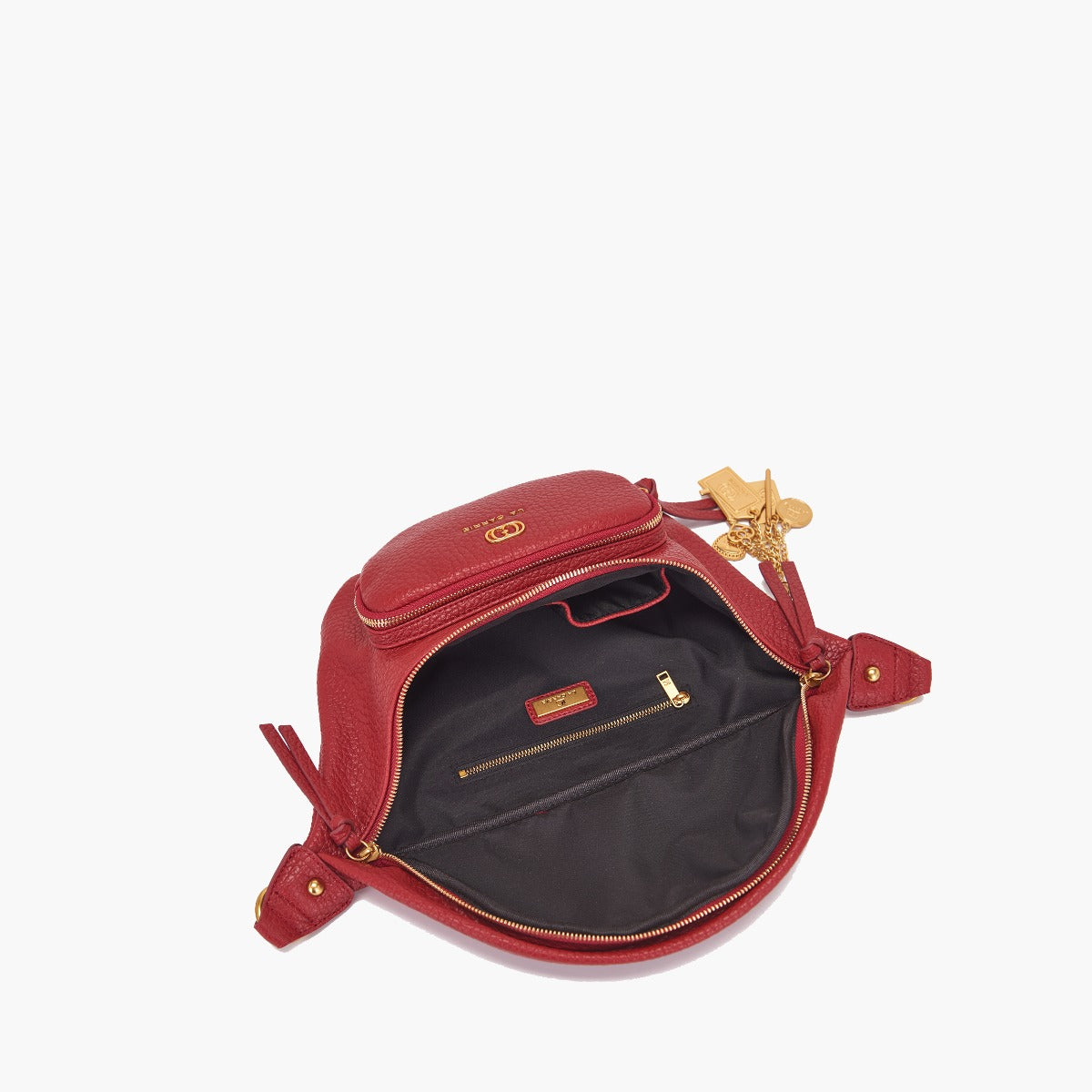 La Carrie marsupio donna in ecopelle rosso