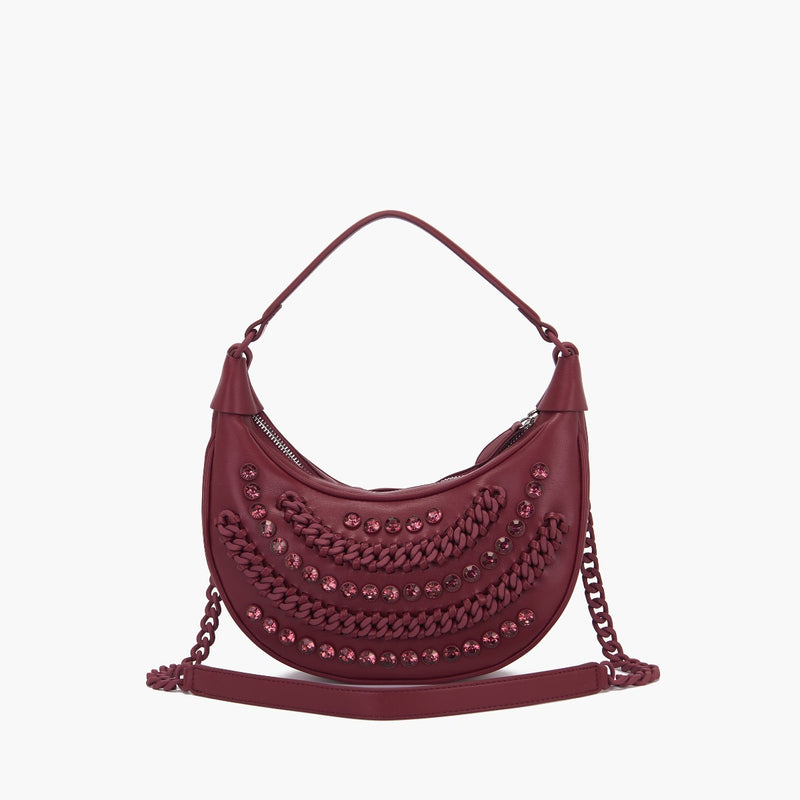 La Carrie Borsa a spalla andromeda burgundy