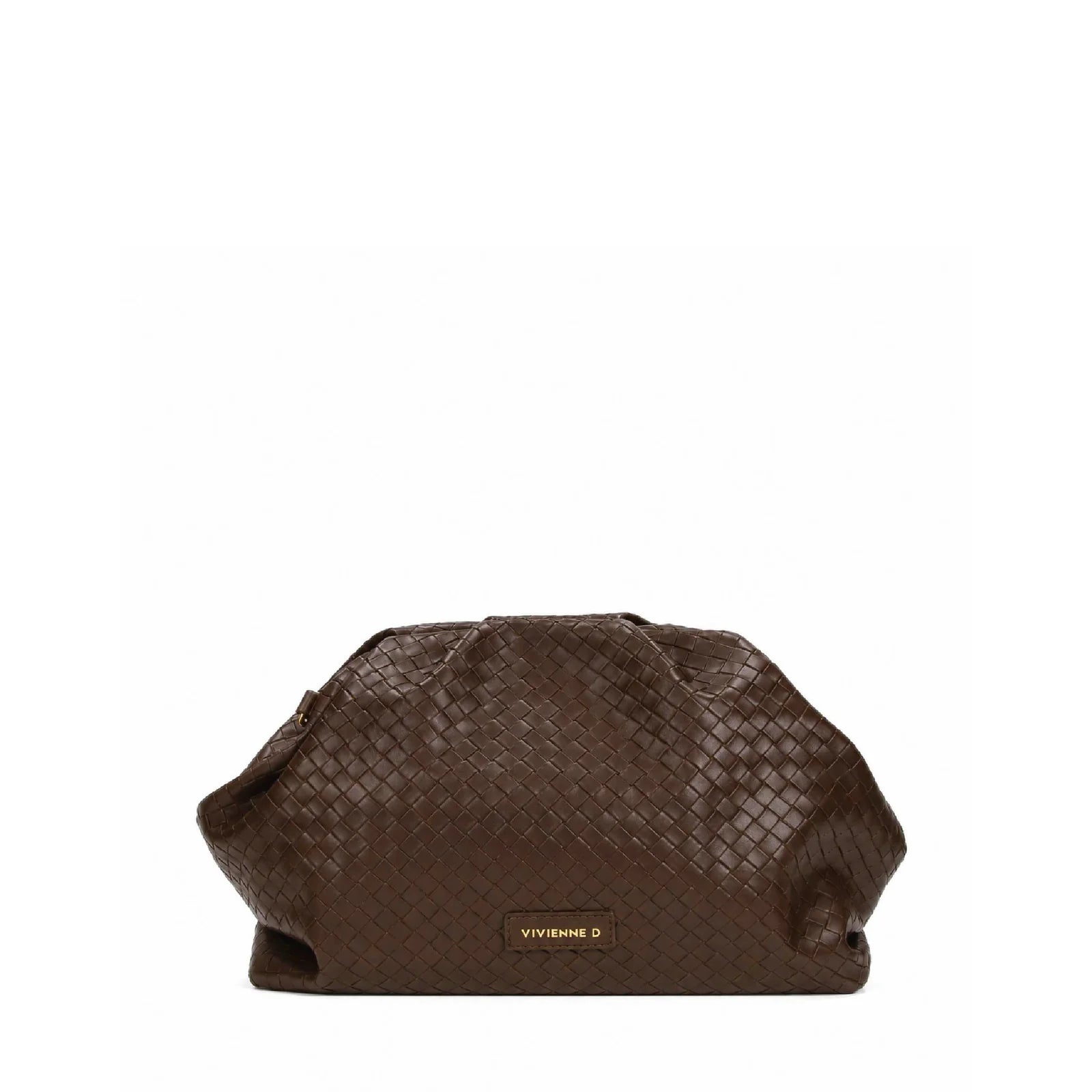 VIVIENNE D MAXI POCHETTE ZOE TWIST MARRONE