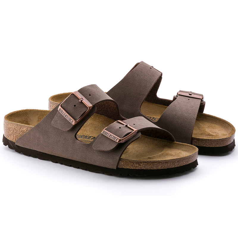 Birkenstock Ciabatta uomo 2 fasce birko flor nubuck mocca