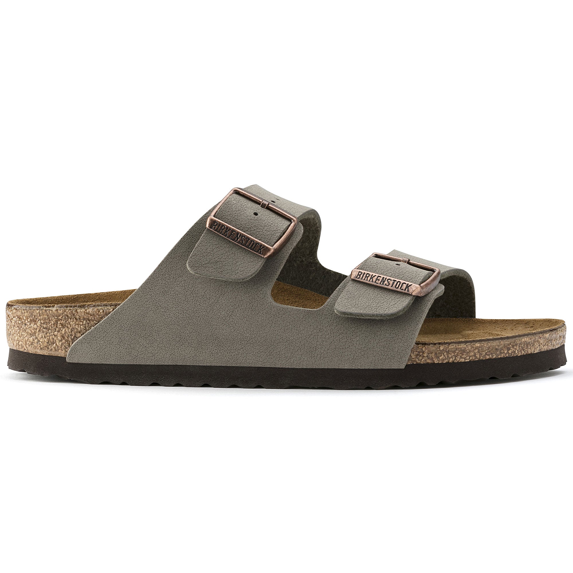 Birkenstock ciabatta donna due fasce birko flor stone